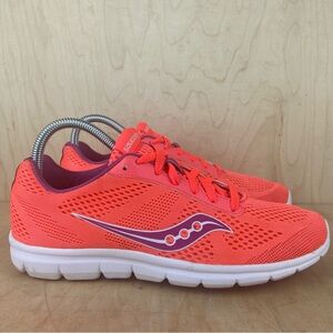 Saucony Grid Ideal Women's Coral Running Shoes Size 9